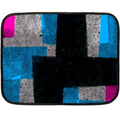 Abstract Tiles Fleece Blanket (mini) by essentialimage