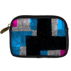 Abstract Tiles Digital Camera Leather Case by essentialimage