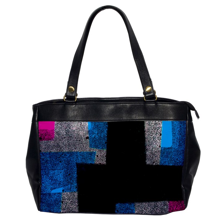 Abstract Tiles Oversize Office Handbag