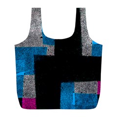 Abstract Tiles Full Print Recycle Bag (l) by essentialimage