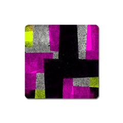 Abstract Tiles Square Magnet by essentialimage