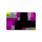 Abstract Tiles Magnet (Name Card) Front