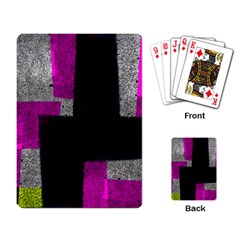 Abstract Tiles Playing Cards Single Design (rectangle) by essentialimage