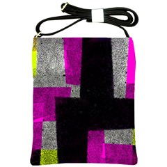 Abstract Tiles Shoulder Sling Bag by essentialimage