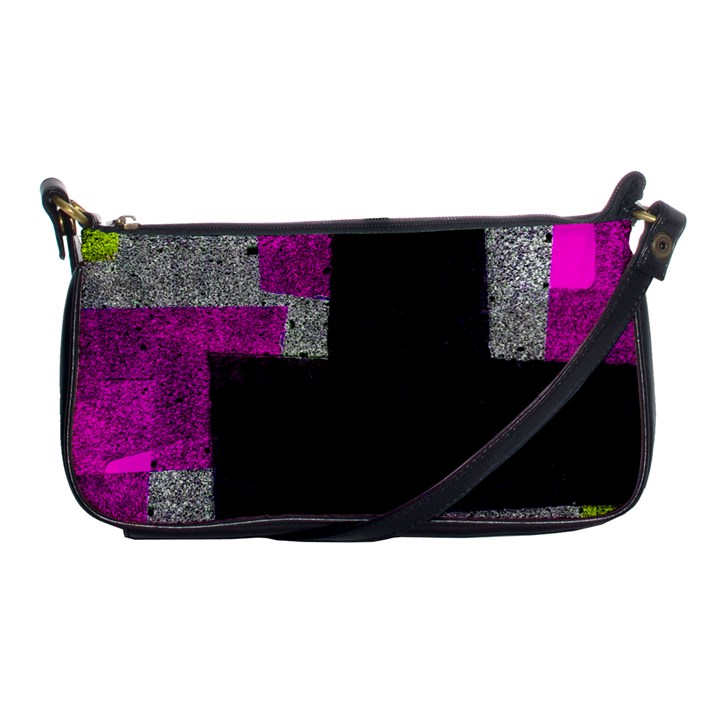 Abstract Tiles Shoulder Clutch Bag