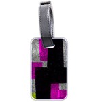 Abstract Tiles Luggage Tag (two sides) Front