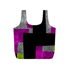 Abstract Tiles Full Print Recycle Bag (s) by essentialimage