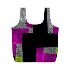 Abstract Tiles Full Print Recycle Bag (m) by essentialimage