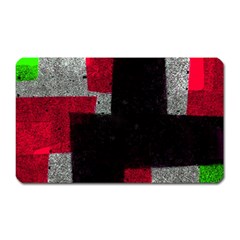 Abstract Tiles Magnet (rectangular) by essentialimage