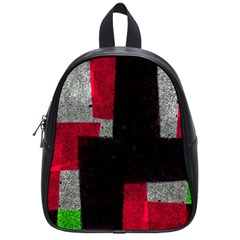 Abstract Tiles School Bag (small) by essentialimage