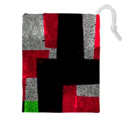 Abstract Tiles Drawstring Pouch (5xl) by essentialimage