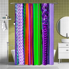 Fashion Belts Shower Curtain 48  X 72  (small)  by essentialimage