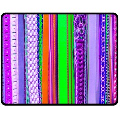 Fashion Belts Double Sided Fleece Blanket (medium)  by essentialimage