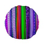 Fashion Belts Standard 15  Premium Flano Round Cushions Front