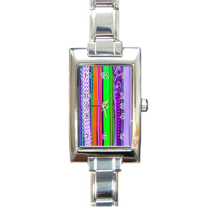 Fashion Belts Rectangle Italian Charm Watch