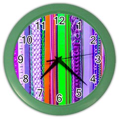 Fashion Belts Color Wall Clock by essentialimage