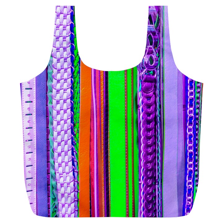 Fashion Belts Full Print Recycle Bag (XL)