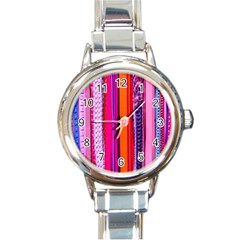 Fashion Belts Round Italian Charm Watch by essentialimage