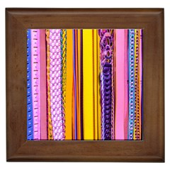 Fashion Belts Framed Tile by essentialimage