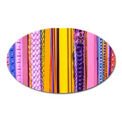 Fashion Belts Oval Magnet by essentialimage