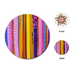 Fashion Belts Playing Cards Single Design (round) by essentialimage