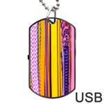 Fashion Belts Dog Tag USB Flash (Two Sides) Front