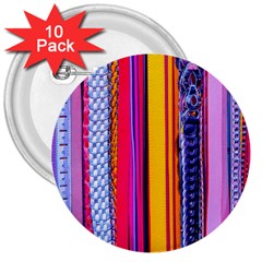 Fashion Belts 3  Buttons (10 Pack) 