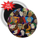 Wowriveter2020 3  Magnets (100 pack) Front