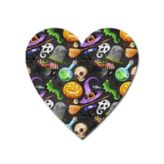 Halloween Heart Magnet by Angelandspot