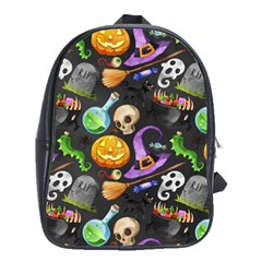 Halloween School Bag (large) by Angelandspot