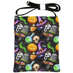 Halloween Shoulder Sling Bag by Angelandspot