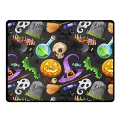 Halloween Fleece Blanket (small) by Angelandspot