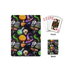 Halloween Playing Cards Single Design (mini) by Angelandspot