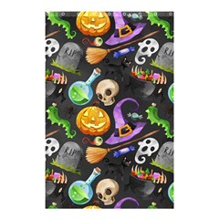 Halloween Shower Curtain 48  X 72  (small)  by Angelandspot