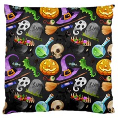 Halloween Standard Flano Cushion Case (one Side) by Angelandspot