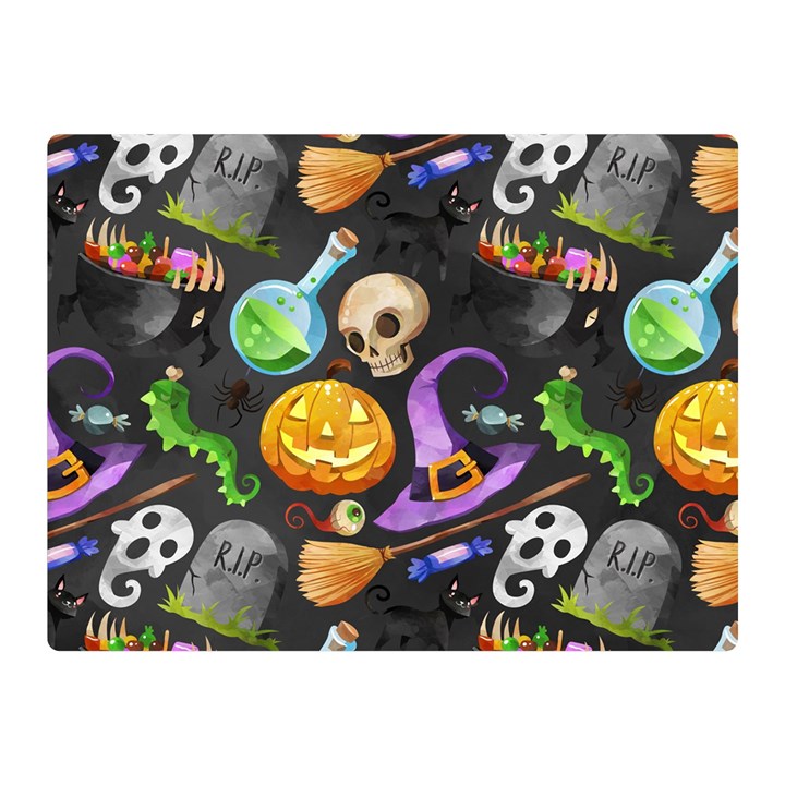 Halloween Double Sided Flano Blanket (Mini) 