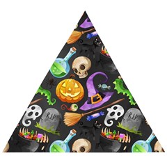 Halloween Wooden Puzzle Triangle by Angelandspot