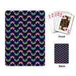 Geo Rainbow Stroke Playing Cards Single Design (Rectangle) Back