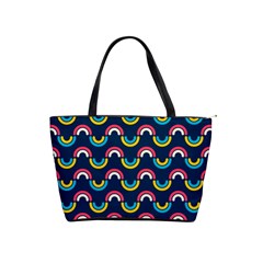 Geo Rainbow Stroke Classic Shoulder Handbag by tmsartbazaar