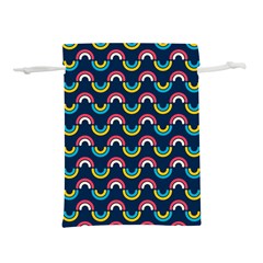 Geo Rainbow Stroke Lightweight Drawstring Pouch (m) by tmsartbazaar