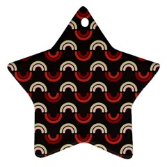 Fun Rainbow Stroke Star Ornament (two Sides) by tmsartbazaar