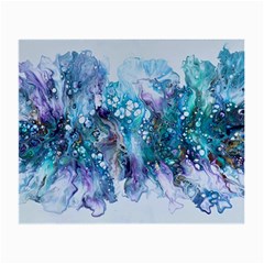 Sea Anemone Small Glasses Cloth (2 Sides) by CKArtCreations