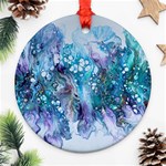 Sea Anemone Ornament (Round) Front