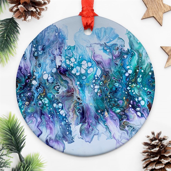 Sea Anemone Ornament (Round)