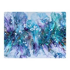 Sea Anemone Double Sided Flano Blanket (mini)  by CKArtCreations