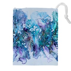 Sea Anemone Drawstring Pouch (5xl) by CKArtCreations