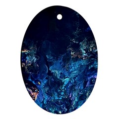  Coral Reef Ornament (oval) by CKArtCreations