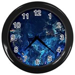  Coral reef Wall Clock (Black) Front