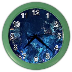  Coral Reef Color Wall Clock by CKArtCreations