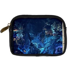  Coral Reef Digital Camera Leather Case by CKArtCreations